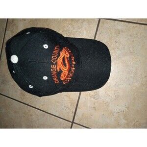 Orange County Choppers Hat Baseball Black Cap One Size Adjustable Strap